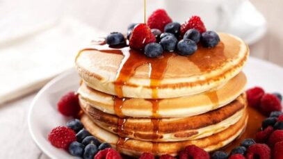 PANCAKES ESPONJOSOS