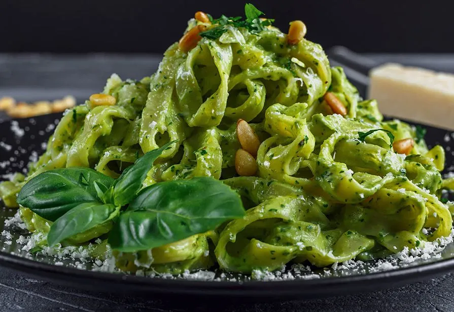 PASTA CON PESTO CREMOSO