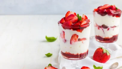 FRESAS CON CREMA