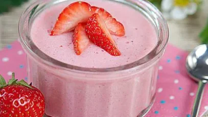 Mousse de fresa