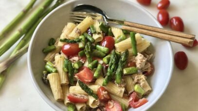 PASTA DE ATUN Y TOMATE