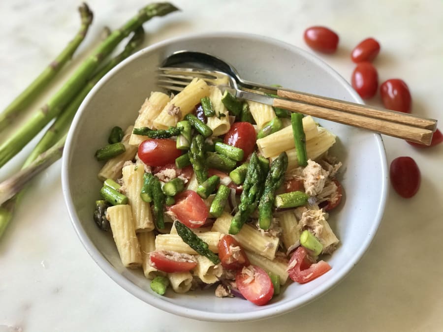 PASTA DE ATUN Y TOMATE