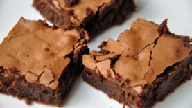 Receta de brownies de chocolate