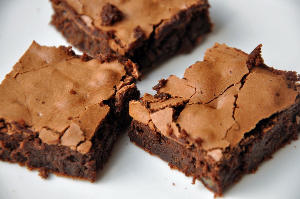 Receta de brownies de chocolate