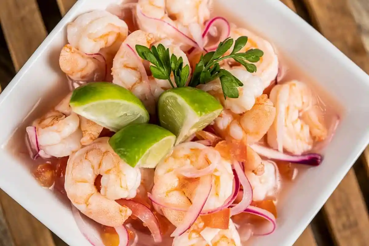 Receta de Ceviche de Camarón