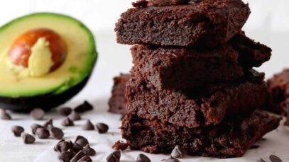 Brownies de Chocolate y Aguacate