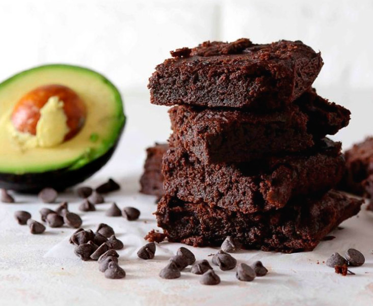 Brownies de Chocolate y Aguacate