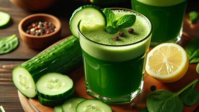 BENEFICIOS DE TOMAR JUGOS VERDES