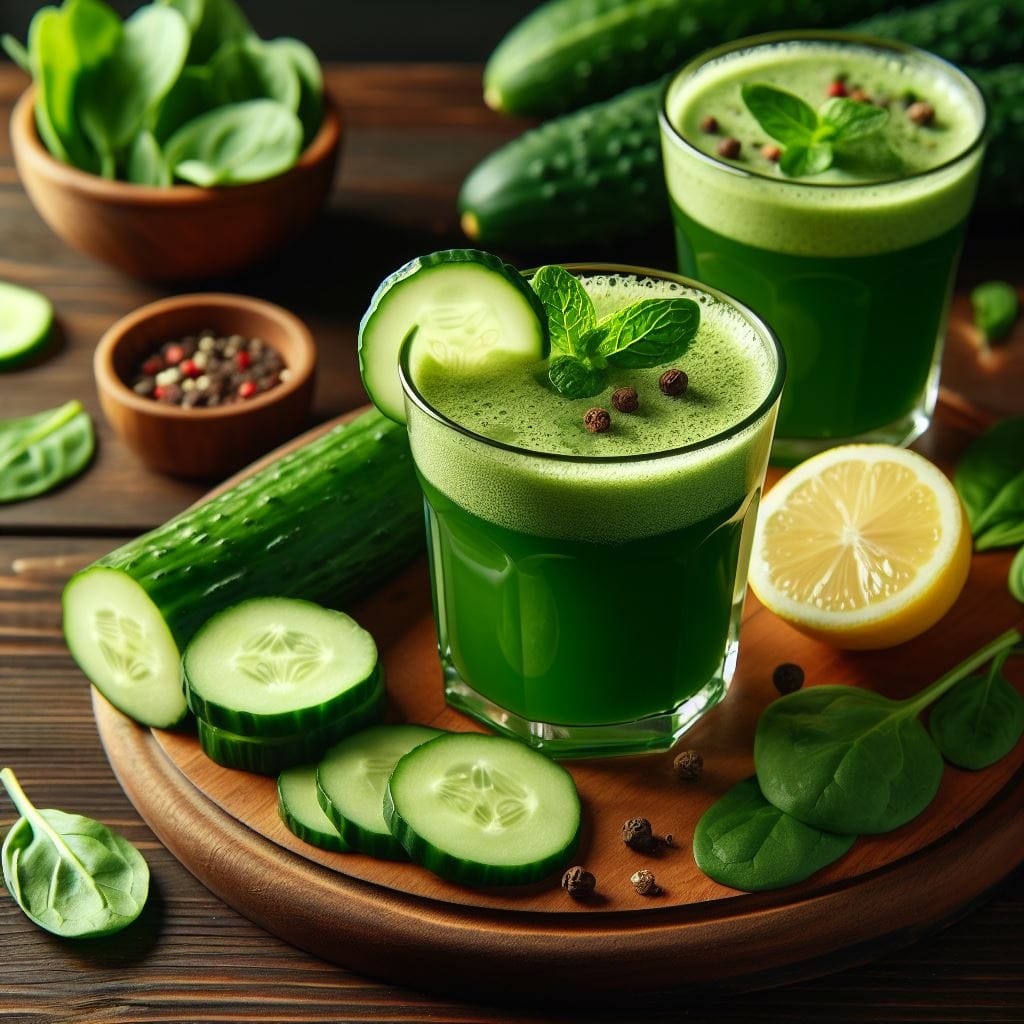 BENEFICIOS DE TOMAR JUGOS VERDES