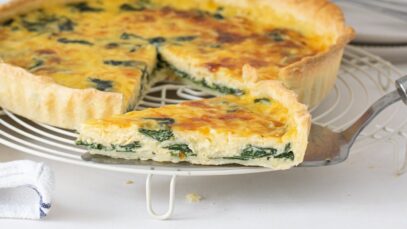 Receta de quiche de espinaca