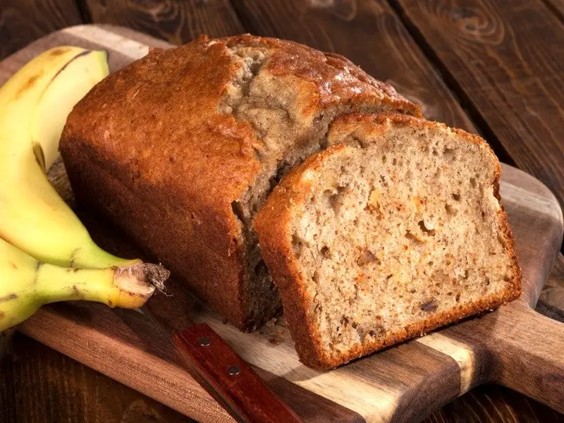 Receta de Pan de Plátano