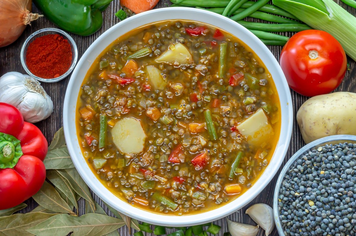 Receta de Sopa de Lentejas