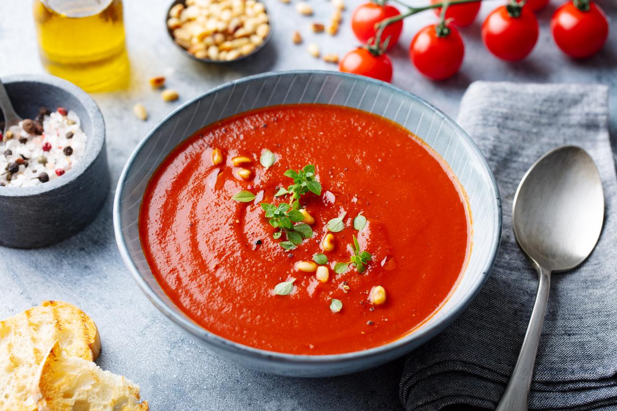 Receta de Sopa de Tomate