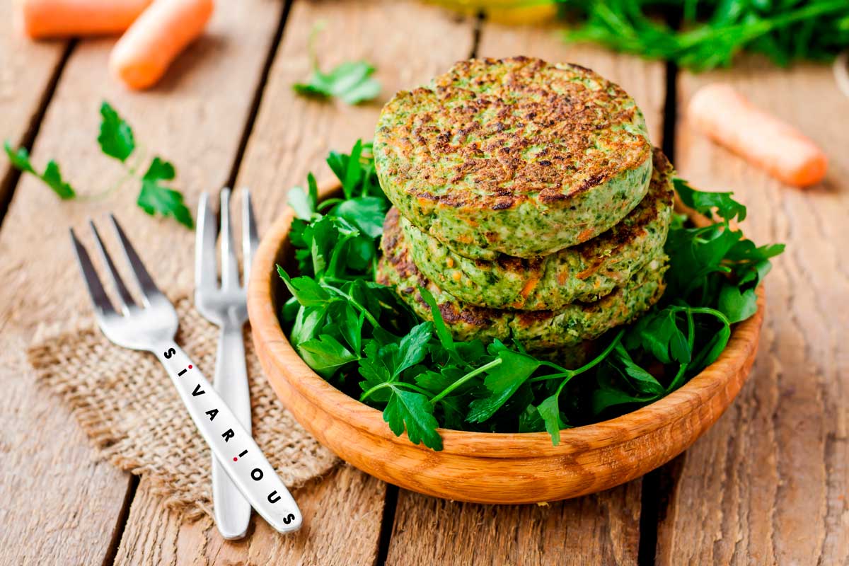 Hamburguesas de Lentejas y Espinacas