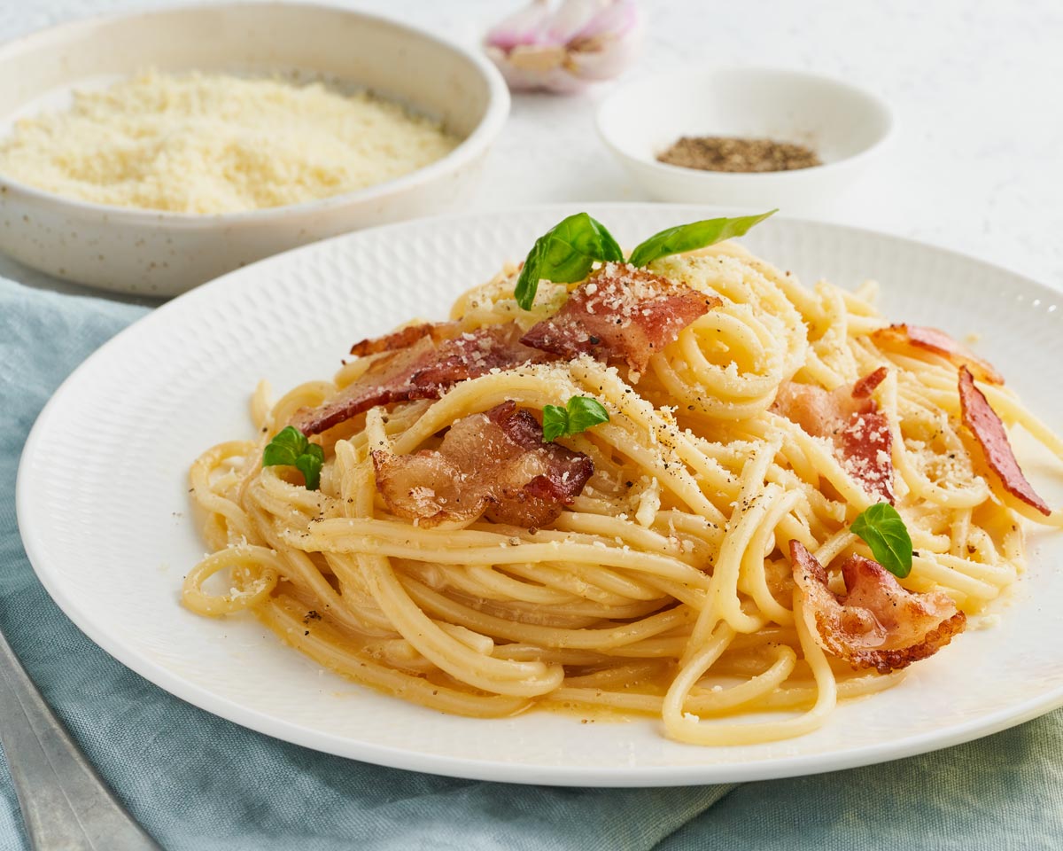 Receta de Spaghetti a la Carbonara