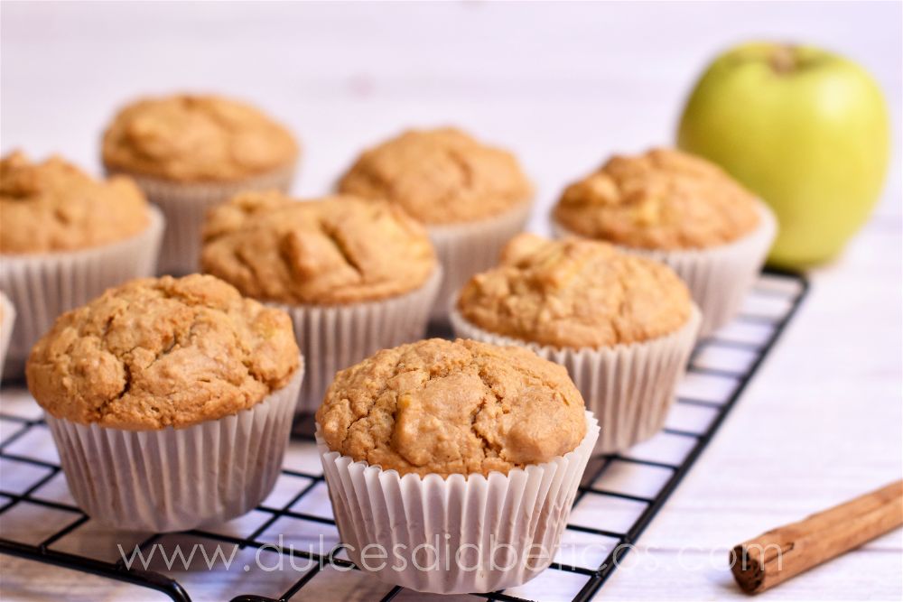 Muffins de Avena y Manzana