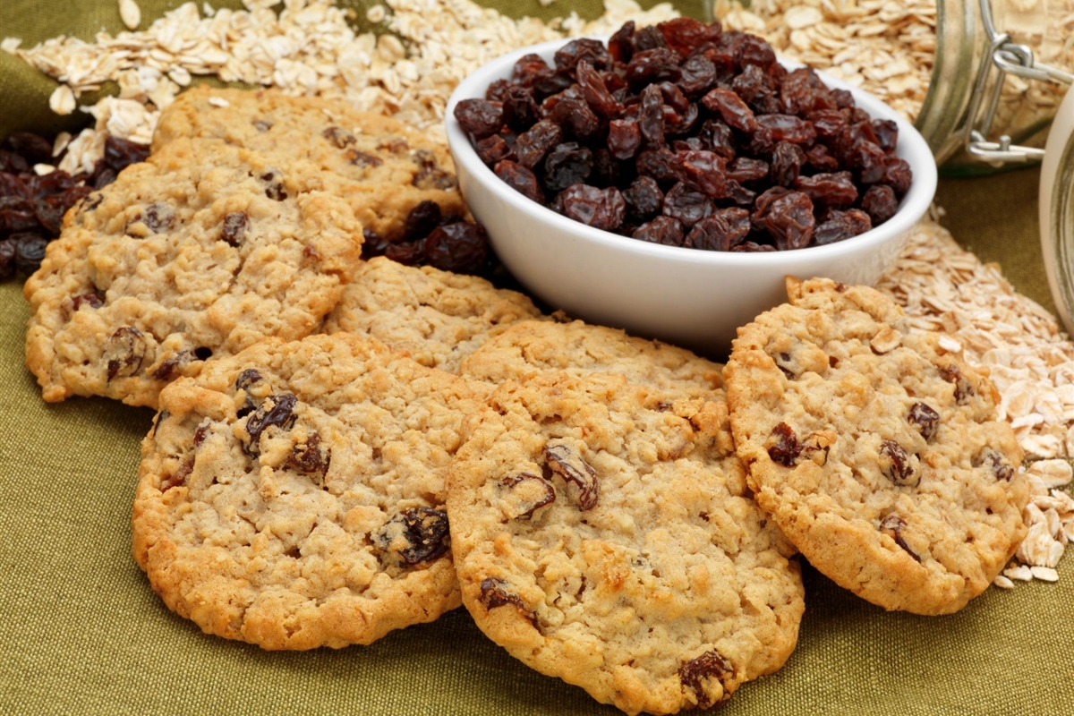 Galletas de Avena y Pasas