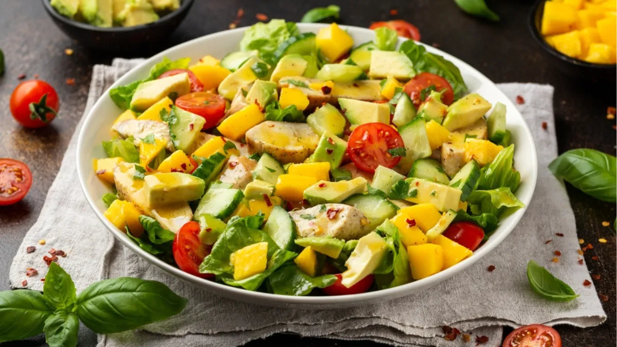 Ensalada de Pollo y Mango