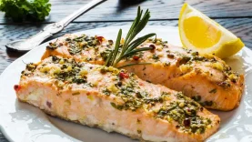 Salmón al Horno con Hierbas