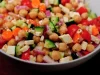 Receta de Ensalada Mediterránea con Garbanzos